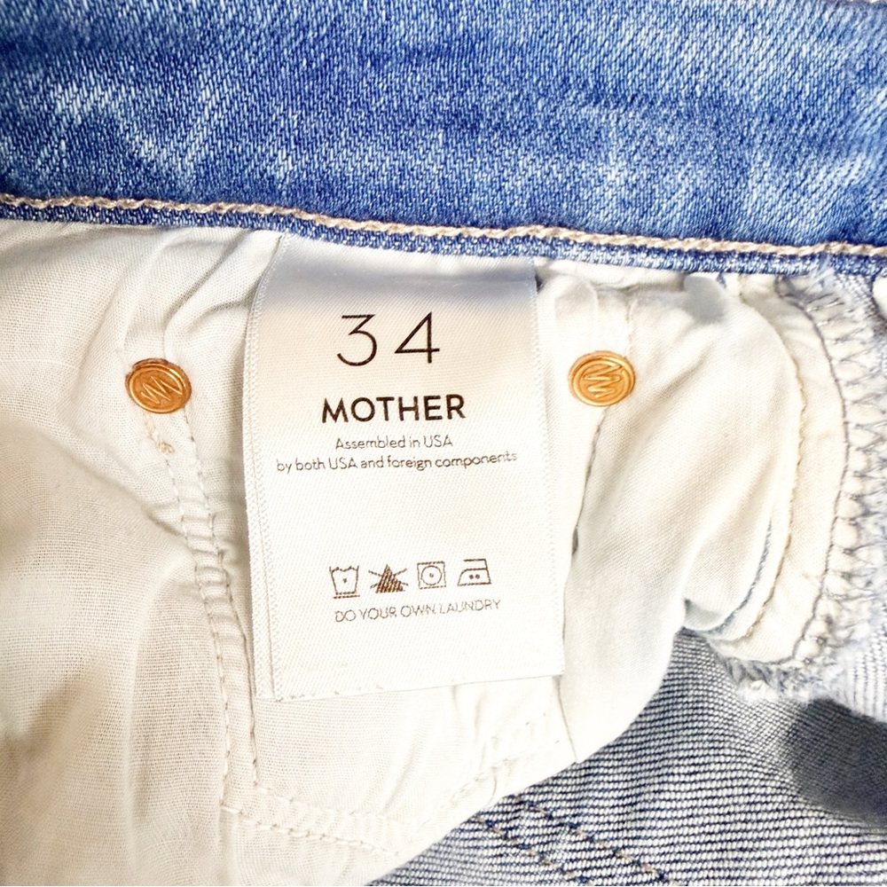 MOTHER The Weekender Fray Jeans Meet Cute 34 - Picture 5 of 9